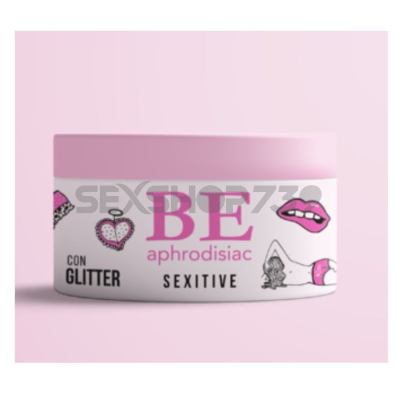 Crema Perfumada Be Aphrodisiac! Con Glitter