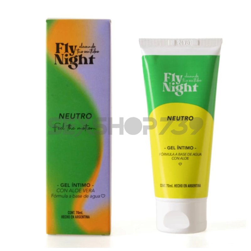 Gel Lubricante Neutro Con Aloe Vera 70 Ml.